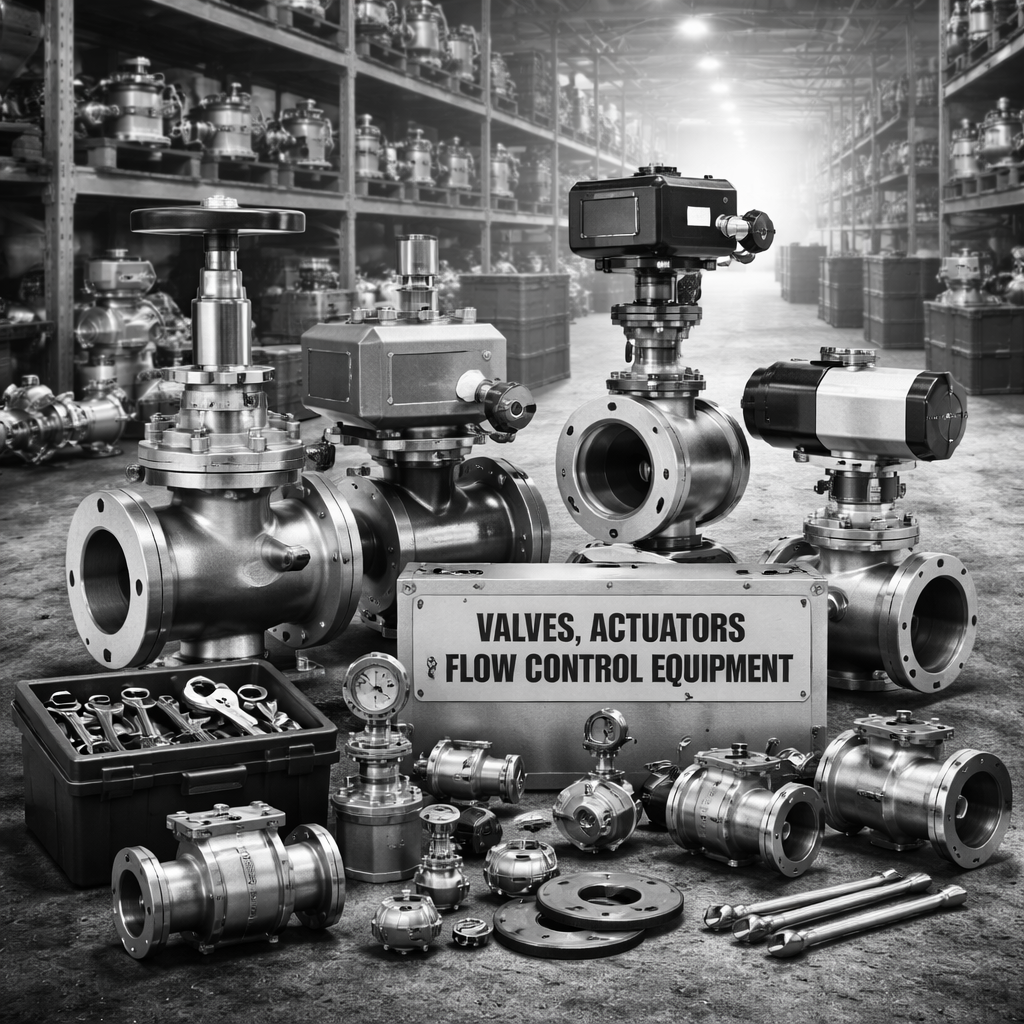 Valves, Actuators & Flow Control Equipment